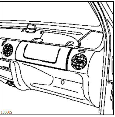 Les éléments du module airbag ne peuvent pas être dissociés.